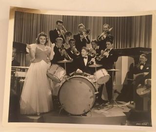 Vintage Studio Photo Judy Garland Mickey Rooney Strike Up The Band 1940