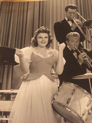 Vintage Studio Photo Judy Garland Mickey Rooney Strike Up The Band 1940 2