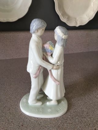 Vintage Flavia Weedn 1986 “the Wedding” Figurine Cake Topper Bride & Groom