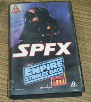 Vintage Pre - Owned Vhs Movie - Spfx | Star Wars: The Empire Strikes Back [v2]