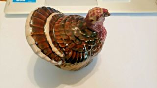 Vintage Rosemeade Pottery Turkey CREAMER Bowl 4 - 3/4 