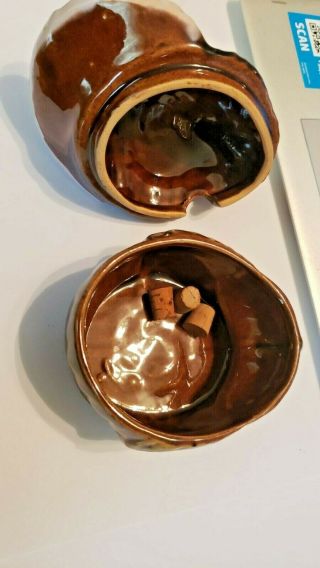 Vintage Rosemeade Pottery Turkey CREAMER Bowl 4 - 3/4 