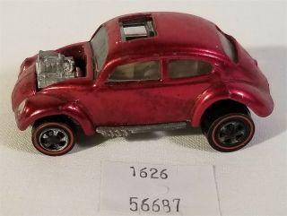 Thriftchi Vintage Diecast Car - Hot Wheels Custom Volkswagen Redline