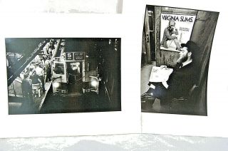 15 Vintage Black And White 11 X 14 Photos,  Nyc Subway,  C.  1970 Prints