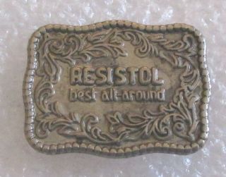 Vintage Resistol Cowboy Hats - The Best All - Around Advertising Souvenir Pin