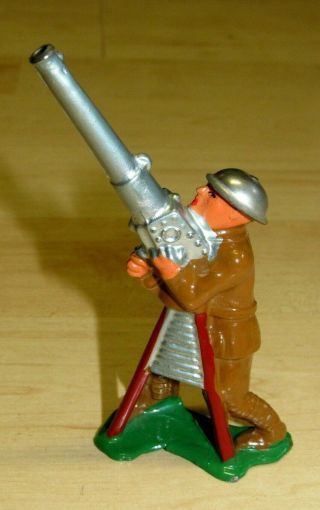 Vintage Barclay Manoil Lead Toy Soldier Standing Gunner