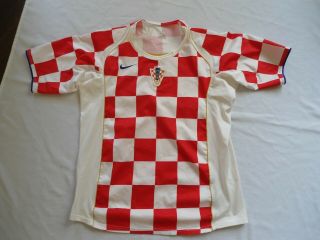 Vintage Croatia Nike Football Shirt Size Large