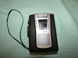 Sony Tcm - 459v Cassette Tape Recorder Player Vor Vintage