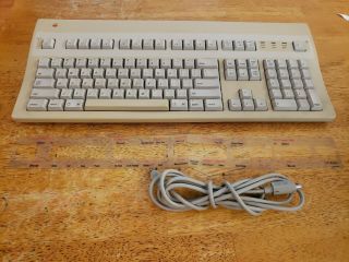 Vintage Apple Keyboard M3501 Extended Keyboard Ii For Iigs Macintosh Mac