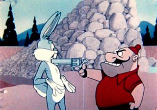 4 Vintage 16mm Cartoons: Bugs Bunny,  Woody Woodpecker,  Baby Huey 1950/60s,  more 4