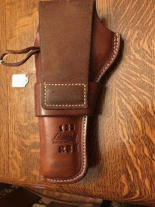 Vintage George Lawrence Holster model 122 RBH.  Right hand draw for SA revolver. 2