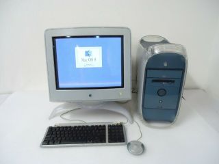 Vintage Apple Power Macintosh G4 Desktop Computer Complete Unit Great Chance