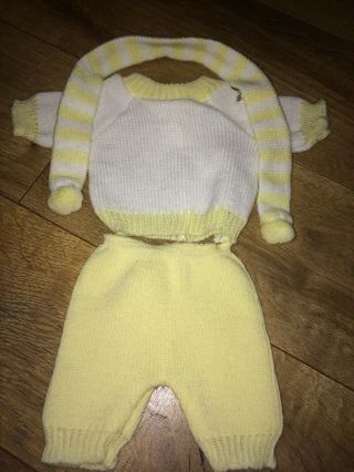 Vintage Cabbage Patch Bean Butt Baby Outfit Clothing