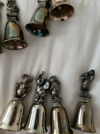 27 Vintage Collectible Ne Disney Silver Bells