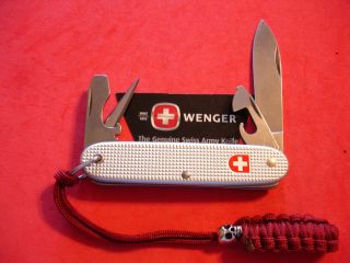 Ntsa Vintage Swiss Army Wenger Pocket Knife " 93mm Soldier Standard Issue " 2003