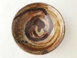 Vintage Mid Century Modern Ceramic Studio Pottery Stoneware Glazed Bowl 4