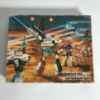 Transformers Vintage G1 Generation 1 Jigsaw Puzzle Megatron - Dinobots,  Prowl