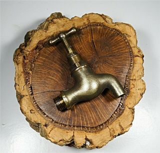 Vintage Very Small Brass Tap Bath Sink Antique