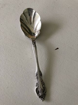 Vintage Oneida Community Silver Plate Sugar Spoon Silver Artristy Pattern
