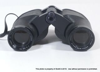 VINTAGE SEARS DISCOVERER BINOCULARS CB - A10 - 29966 7x35 mm Extra Wide Angle 2