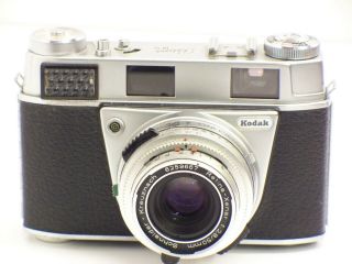 Vintage Kodak Retina Iiis W/ Synchro - Compur Schneider - Kreuznach F:2,  8 50mm Lens