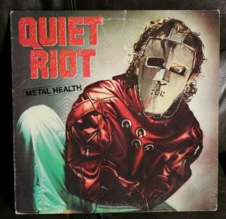 Quiet Riot - Mental Health,  1983 Vintage Vinyl Lp Album,  Fz 38443,  Pasha