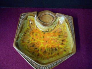 VINTAGE CALIFORNIA POTTERY CHIP AND DIP SERVING DISH 733 BOWL B - 733 3