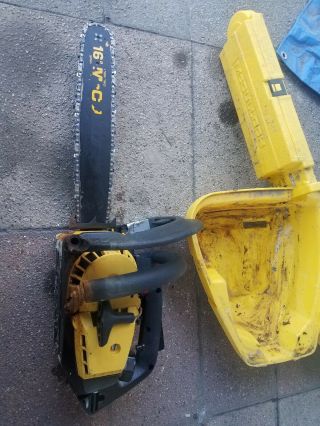 Vintage Mcculloch Power Mac 310 Chainsaw Only Does Not Run