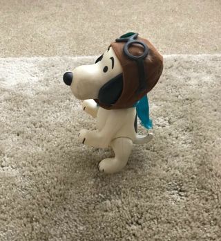 Vintage 1966 Snoopy Peanuts Flying Ace Red Baron Figure Doll 3