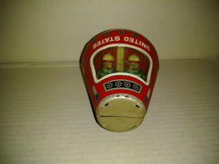 GEMINI CAPSULE tin friction space robot toy lithography HORIKAWA VINTAGE JAPAN 4