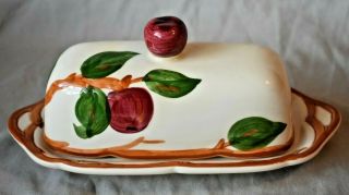 Vintage Franciscan Apple Butter Dish With Lid