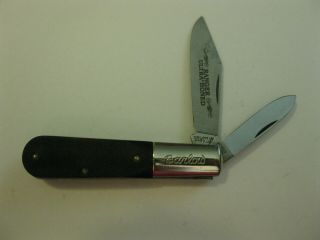 Vintage Colonial Prov.  Usa Ranger Barlow Pocket Knife Ultra - Honed Made In Usa