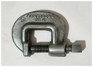 Vintage Armstrong C - Clamp No.  0 Drop Forged Chicago,  Usa Metalworking,  Welding