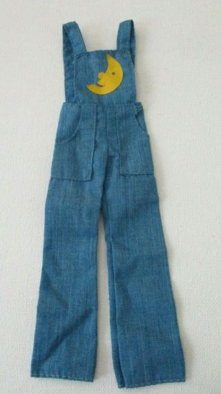 Vintage Barbie: Francie Cool Casuals Coveralls Blue Overalls 3 Days