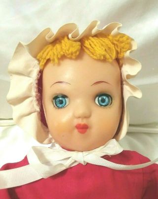Vintage Rubber Face/cloth Plush Doll Elf? - Museum Find