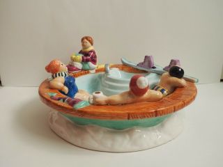 Vintage 1995 | LOTUS Hot Tub Chip and Dip Bowl | Winter,  Party,  Ski,  Christmas 2