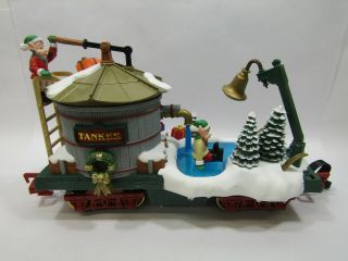 Vintage Bright The Holiday Express Train " Tanker " Car Great