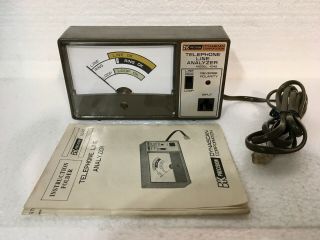 Vintage Bk Precision Telephone Line Analyzer Model 1042 - Great Shape -