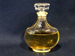 Vintage Capricci Perfume Lalique Glass Bottle 10 Oz Made In France