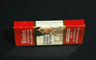 Winston Cigarettes Taste Good Like It Should United Air Lines Vintage 1950 ' s 7