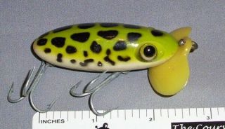 Wwii Arbogast Jitterbug Fishing Lure Frog Color