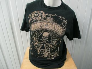 Vintage Anvil Alice In Chains North America Tour 2007 W/ Dates Xl T - Shirt Velvet