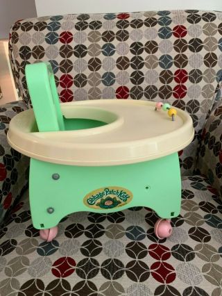 Vintage Coleco Cabbage Patch Kids 1986 Walker Play Chair Seat Roller 2