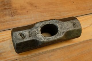 Woodings Verona Usa 6 Lb Sledge Hammer Blacksmith Demolition Vintage Tool