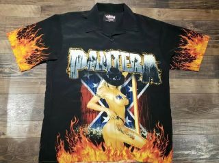 Vintage Pantera Shirt By Dragonfly Size Medium