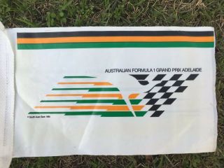 46 Vintage 1985 F1 Adelaide Grand Prix Marquee Flags Formula One Australia 4