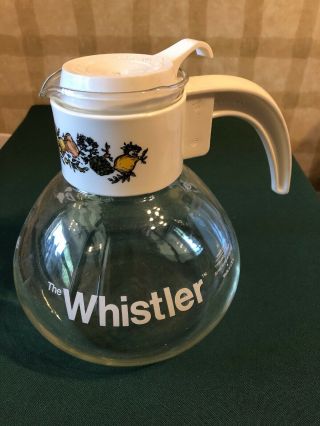 Vintage The Whistler Stovetop Decorative Coffee Tea Pot