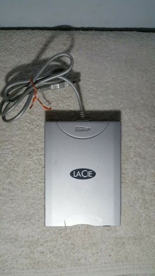 Vintage Pocket USB FDD Floppy Disc Drive LACIE MyFloppy3 My Floppy3 706018 3