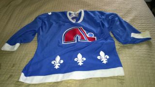 Nordiques De Québec Jersey Ccm Vintage Hockey Xx Large Sr Size