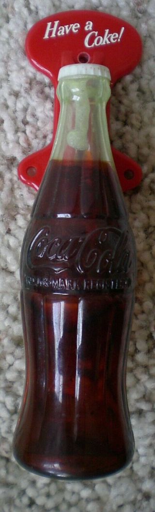 Coca - Cola Vintage Plastic Have A Coke Bottle Shaped Door Handle Milton Sturm